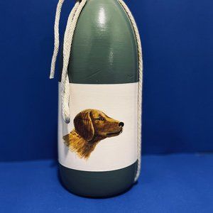 NEW… Hand-Painted Retriever Buoy, by Bay Buoys, 10.75”(H) x 5”(W), Hard Foam...